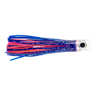 C&H, Lil Stubby Lure, Blue/Pink Skirt, Flat Head, 5.5 in / 14 cm