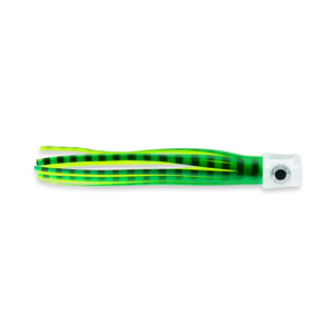 C&H, Lil Stubby Lure, Dolphin/Yellow Skirt, Flat Head, 5.5 in / 14 cm