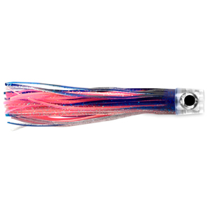 C&H, Lil Stubby Lure, Blue/Silver/Pink Skirt, Flat Head, 5.5 in / 14 cm