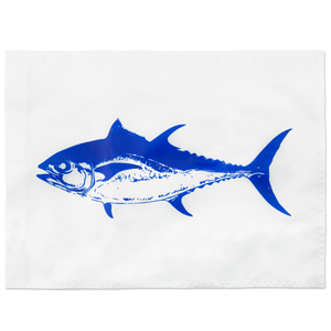 C&H, Flag, Bluefin Tuna, 18 in x 12 in / 45.7 cm x 30.4 cm