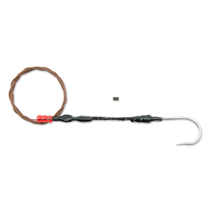 C&H, High Speed Wahoo Rigging Kit, 8/0 Stainless Steel Hook 1, 6 ft - 275 lb AFW Cable, Spacer Beads, Sleeve