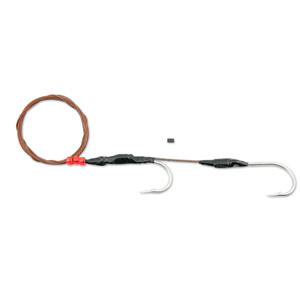 C&H, High Speed Wahoo Rigging Kit, 8/0 Stainless Steel Hooks 2, 6 ft - 275 lb AFW Cable, Sleeve