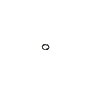Mighty Mini Stainless Steel Split Ring, Size #2, 39 lb / 18 kg test, Gunmetal Black, 7 pc