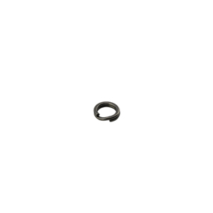 Mighty Mini Stainless Steel Split Ring, Size #6, 120 lb / 55 kg test, Gunmetal Black, 6 pc