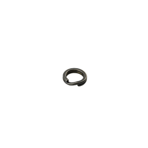 Mighty Mini Stainless Steel Split Ring, Size #7, 198 lb / 90 kg test, Gunmetal Black, 100 pc
