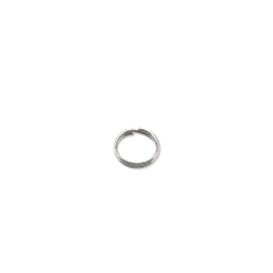 Mighty Mini Stainless Steel Split Ring, Size #5, 77 lb / 35 kg test, Bright, 6 pc