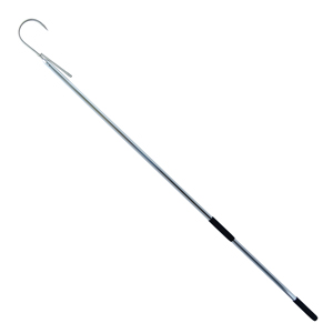 Gaff, 4 in / 10.1 cm, Stainless Steel Hook, 6 ft / 1.8 m Aluminum Shaft with Foam Grip [NO INTERNATIONAL SHIPPING]