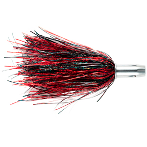 Billy Baits, Master Hooker Lure, Black-Red/Red, Concave Head, 5.5 in / 14 cm
