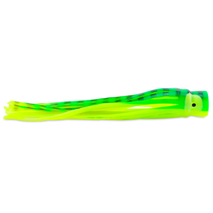 C&H, Lil Bubbler Lure, Green/Yellow Belly Skirt, Concave Head, 5.5 in / 14 cm