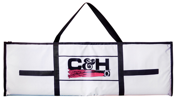 C&H, Tournament Fish Bag, Medium 20 in x 64 in / 50.8 cm x 162.5 cm, White