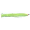 C&H, Pearl Baby Long Lure, Chartreuse Skirt, 1/8 oz / 3.54 g Head, 8 in / 20.3 cm